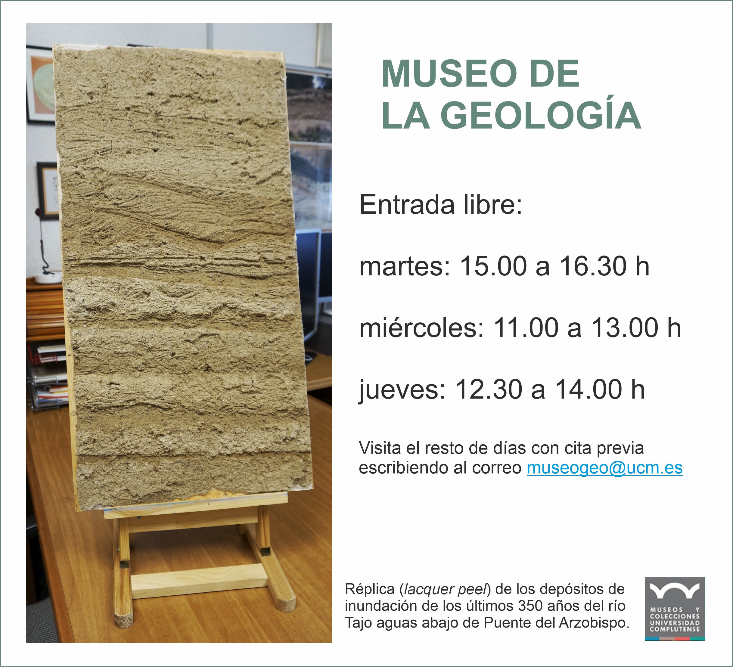 Visitas Museo de la Geología